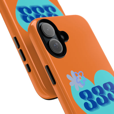 "Speak with Love" – 333 Heart Phone Case