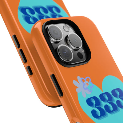 "Speak with Love" – 333 Heart Phone Case