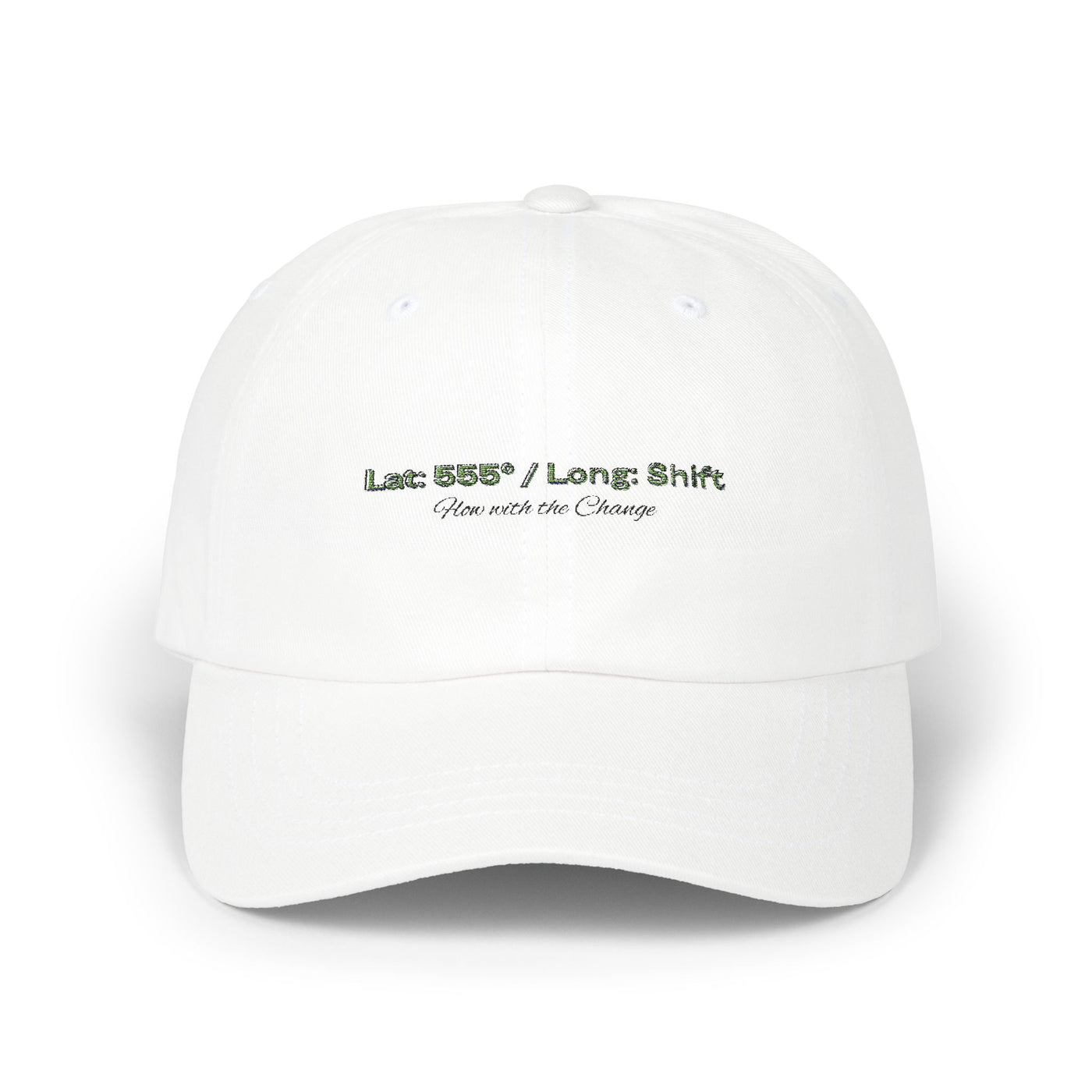 Lat: 555° / Long: Shift — Angel Number Transformation Hat