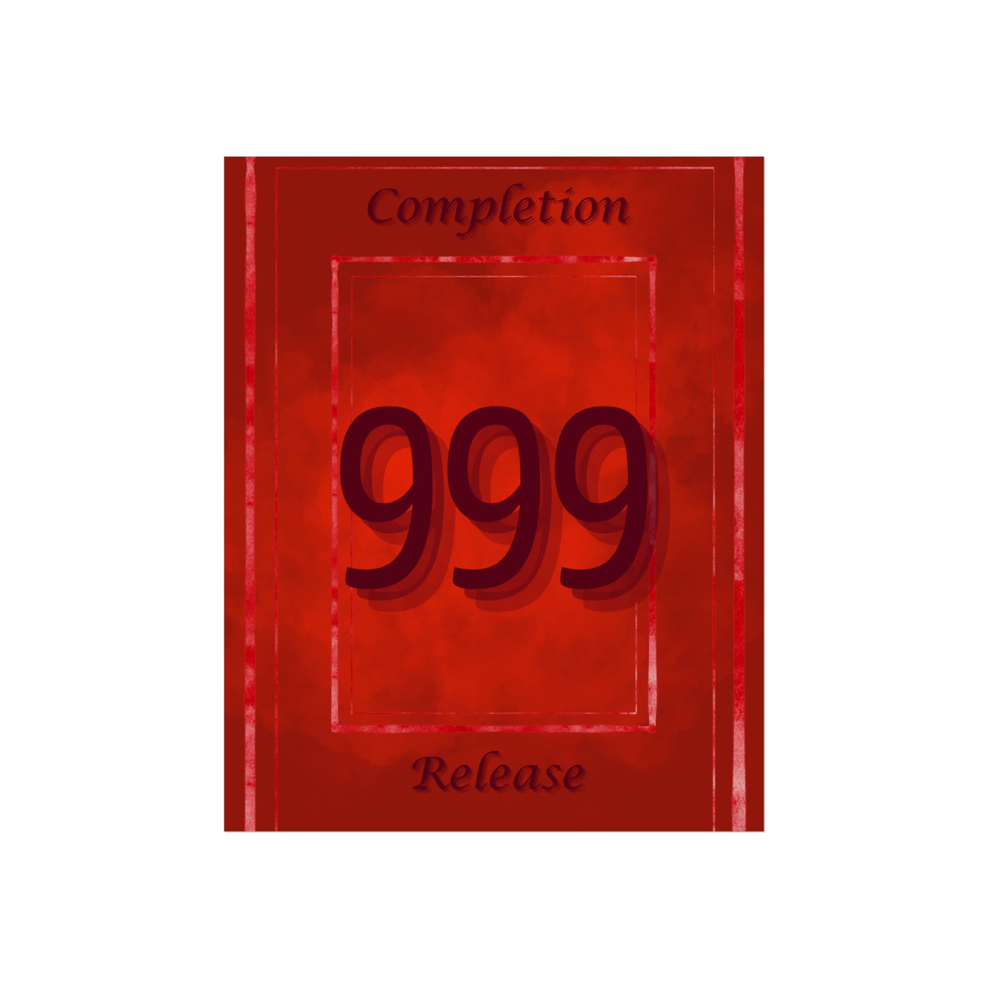 999 - Completion & Release Poster