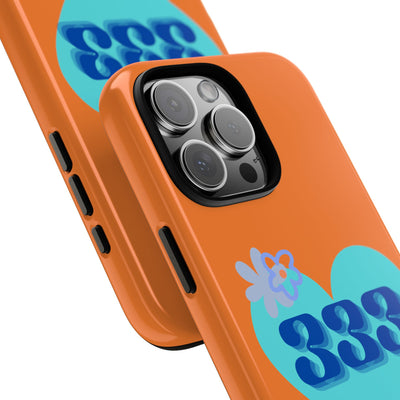 "Speak with Love" – 333 Heart Phone Case