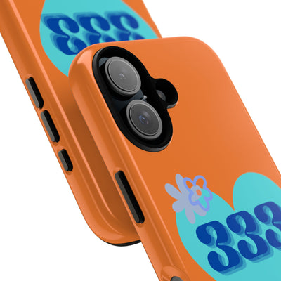 "Speak with Love" – 333 Heart Phone Case