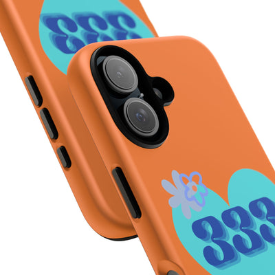 "Speak with Love" – 333 Heart Phone Case