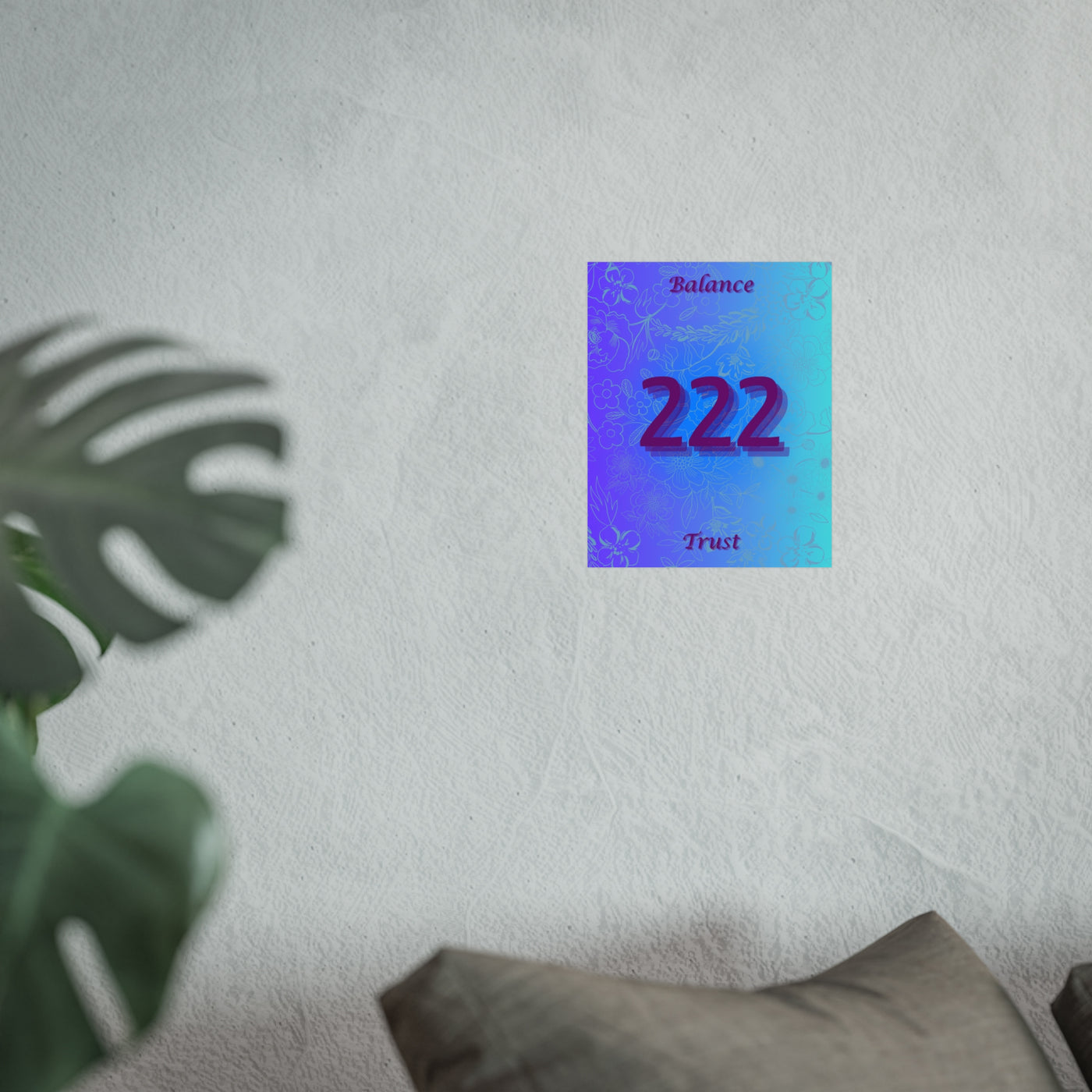 222- Balance & Trust Poster