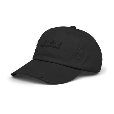 Angel Number 111 - Unisex Distressed Cap